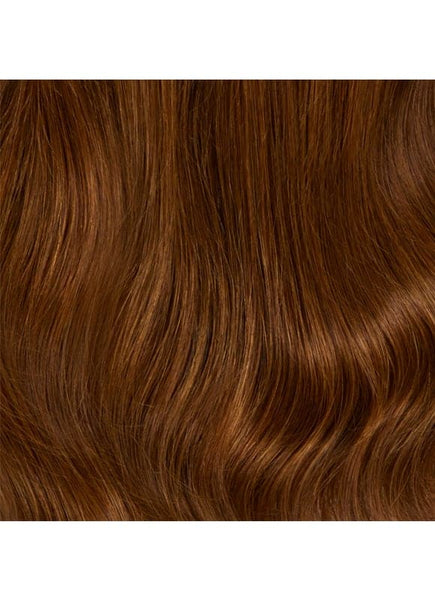 16 inch Clip in Ponytail Extension #4 Medium Brown