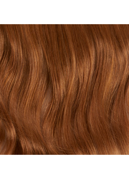 22 Inch Clip in Ponytail Extension #6 Light Chestnut Brown