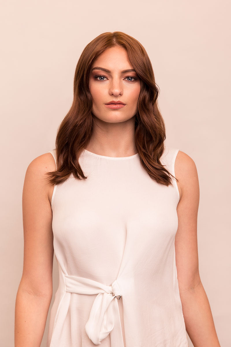 Before ponytail extension