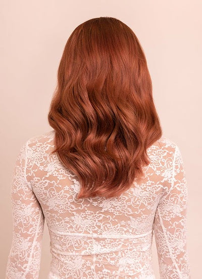 16 inch Ultimate Volume Clip in Hair Extensions #33 Dark Auburn Red