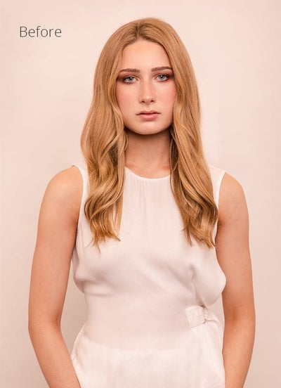 20 inch Ultimate Volume Clip in Hair Extensions  #16 Light Golden Blonde