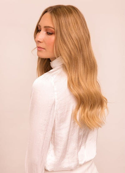 16 inch Halo Hair Extensions in #16 Light Golden Blonde