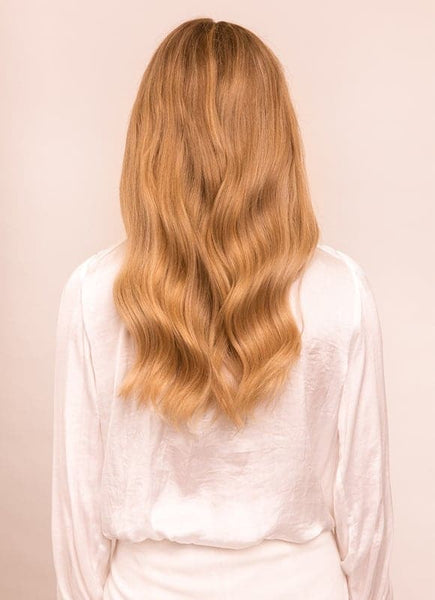 16 inch Halo Hair Extensions in #16 Light Golden Blonde
