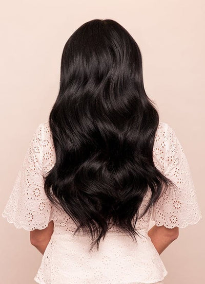 20 inch Remy Tape Hair Extensions #1 Jet Black