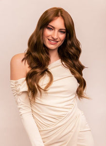20 inch Ultimate Volume Clip in Hair Extensions  #4 Medium Brown