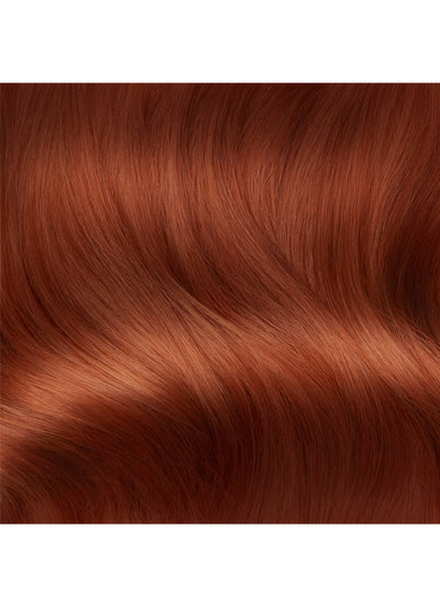 20 inch Seamless Clip in Hair Extensions #33 Dark Auburn Red