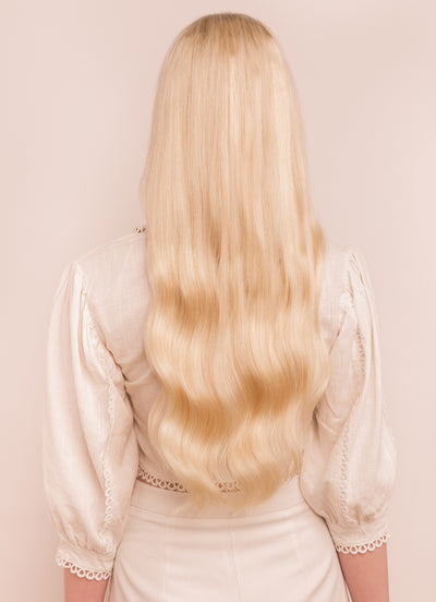 22 inch Halo Hair Extensions in #60 Light Blonde