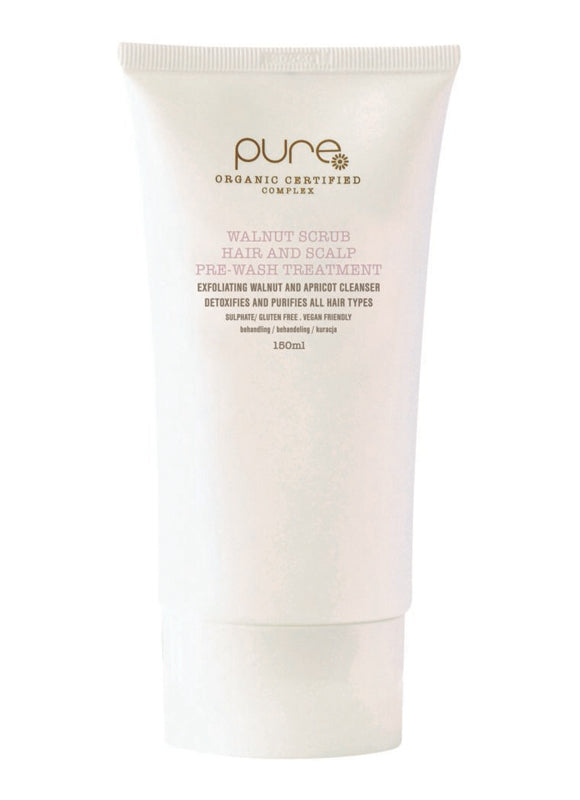 Pure Walnut Scrub Hair and Scalp Pre-Wash Treatment 150ml