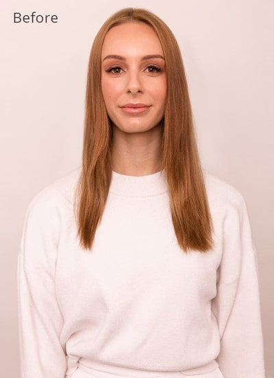 20 inch Ultimate Volume Clip in Hair Extensions  #6 Light Chestnut Brown