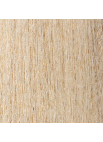 16 inch Clip in Ponytail Extension #60W Platinum Blonde