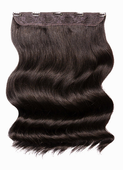 Clip in One Piece/ Volumizer in #1B Natural Black
