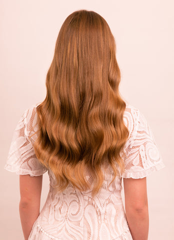 Clip in One Piece/ Volumizer in #8 Chestnut Brown