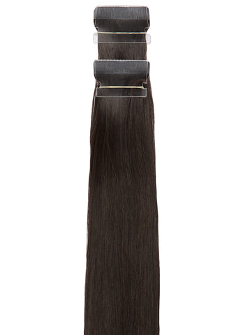 24 Inch Tape Hair Extensions #1B Natural Black