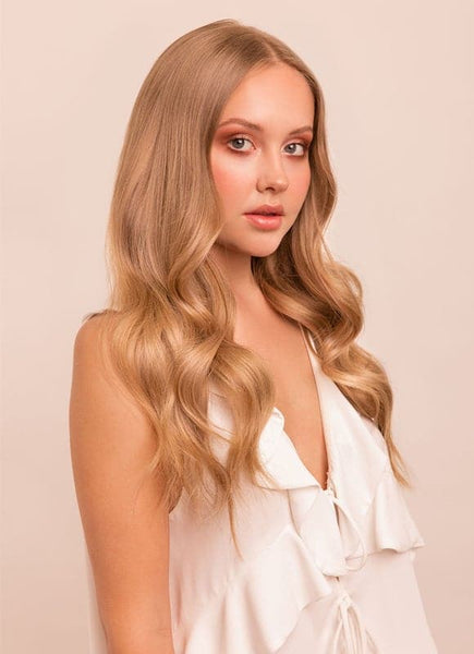 16 Inch Ultimate Volume Clip in Hair Extensions #18 Golden Blonde