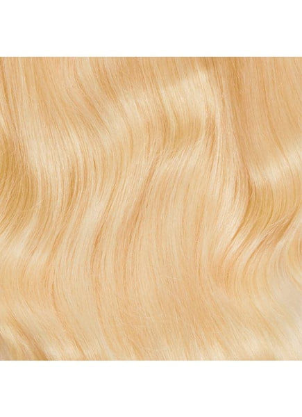 18 inch Seamless Clip in Hair Extensions #60 Light Blonde